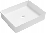 Умывальник накладной Wellsee FreeDom 2.0 323015000 51x40 белый матовый
