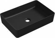 Умывальник накладной Wellsee FreeDom 2.0 323013000 50x34 черный матовый Умывальник накладной Wellsee FreeDom 2.0 323013000 50x34 черный матовый