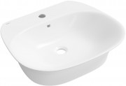 Умывальник накладной/подвесной Wellsee Excellence Pro 31760200S 55x46 белый глянец Умывальник накладной/подвесной Wellsee Excellence Pro 31760200S 55x46 белый глянец