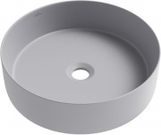 Умывальник накладной Wellsee Coax 323512000 40x40 серый матовый Умывальник накладной Wellsee Coax 323512000 40x40 серый матовый