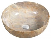 Умывальник накладной Santiline SL-7026 41,5x41,5 цветной под мрамор Умывальник накладной Santiline SL-7026 41,5x41,5 цветной под мрамор