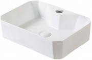 Умывальник накладной Santiline SL-1083 50x37 белый Умывальник накладной Santiline SL-1083 50x37 белый