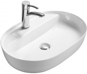 Умывальник накладной Santiline SL-1082 62x41 белый Умывальник накладной Santiline SL-1082 62x41 белый