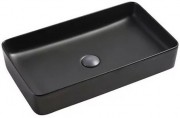 Умывальник накладной Santiline SL-1073MB 65x33,5 черный матовый Умывальник накладной Santiline SL-1073MB 65x33,5 черный матовый