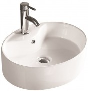 Умывальник накладной Santiline SL-1072 52x42 белый Умывальник накладной Santiline SL-1072 52x42 белый