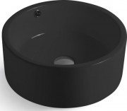 Умывальник накладной Santiline SL-1057MB 41x41 черный матовый Умывальник накладной Santiline SL-1057MB 41x41 черный матовый