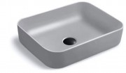 Умывальник накладной Santiline SL-1051MG 50x39 серый матовый
