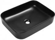 Умывальник накладной Santiline SL-1010MB 48x37 черный матовый Умывальник накладной Santiline SL-1010MB 48x37 черный матовый