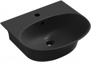 Умывальник подвесной/накладной Lavinia Boho Bathroom Sink 33311074 46x41 черный матовый Умывальник подвесной/накладной Lavinia Boho Bathroom Sink 33311074 46x41 черный матовый