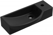 Умывальник подвесной/накладной Lavinia Boho Bathroom Sink 33311038 45x24 черный матовый Умывальник подвесной/накладной Lavinia Boho Bathroom Sink 33311038 45x24 черный матовый