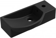 Умывальник подвесной/накладной Lavinia Boho Bathroom Sink 33311034 45x24 черный матовый Умывальник подвесной/накладной Lavinia Boho Bathroom Sink 33311034 45x24 черный матовый