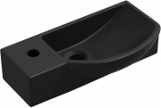 Умывальник подвесной/накладной Lavinia Boho Bathroom Sink 33311032 45x24 черный матовый Умывальник подвесной/накладной Lavinia Boho Bathroom Sink 33311032 45x24 черный матовый