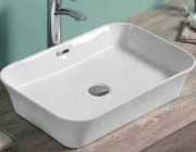Умывальник накладной Ceramalux 78431 56x38,5 белый глянец Умывальник накладной Ceramalux 78431 56x38,5 белый глянец