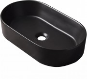 Умывальник Gid N9020bg 52,5x30,5 черный графит Умывальник Gid N9020bg 52,5x30,5 черный графит