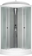 Душевая кабина Saniteco SNT-86 90x90 (серый/матовое стекло)