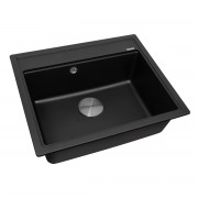 Мойка кухонная ZORG Rock 60 PREMIUM black metallic Мойка кухонная ZORG Rock 60 PREMIUM black metallic