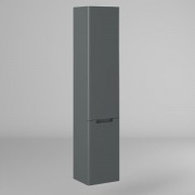 Пенал подвесной BRIZ Прато Грэй 35 с бельевой корзиной правый, тёмно-серый (матовый) Пенал подвесной BRIZ Прато Грэй 35 с бельевой корзиной правый, тёмно-серый (матовый)