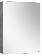 Шкаф с зеркалом Белюкс Стокгольм ВШ 60 Бетон Чикаго светло-серый Шкаф с зеркалом Белюкс Стокгольм ВШ 60 Бетон Чикаго светло-серый