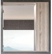 Шкаф с зеркалом Акватон Стоун 80 сосна арлингтон