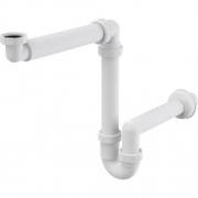 Сифон для умывальника Alcaplast A434-BL-01 Сифон для умывальника Alcaplast A434-BL-01