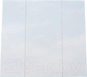 Шкаф с зеркалом для ванной СанитаМебель Камелия-13.85 (белый) Шкаф с зеркалом для ванной СанитаМебель Камелия-13.85 (белый)