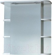 Шкаф с зеркалом для ванной СанитаМебель Камелия-10.70 Д2 (правый, белый) Шкаф с зеркалом для ванной СанитаМебель Камелия-10.70 Д2 (правый, белый)