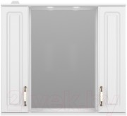 Шкаф с зеркалом для ванной Style Line Олеандр-2 90 (с подсветкой) Шкаф с зеркалом для ванной Style Line Олеандр-2 90 (с подсветкой)