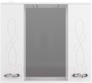 Шкаф с зеркалом для ванной Style Line Венеция 90см (с подсветкой) Шкаф с зеркалом для ванной Style Line Венеция 90см (с подсветкой)