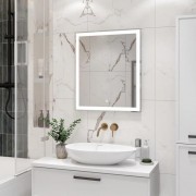 Зеркало Континент Clamm LED 60x70 с подсветкой Зеркало Континент Clamm LED 60x70 с подсветкой