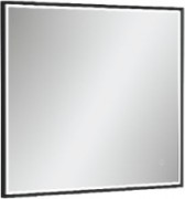 Зеркало Equil Lago LED 80x80 черный Зеркало Equil Lago LED 80x80 черный