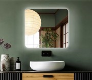 Зеркало Дабл-Ю Бангкок 80x80 с подсветкой и антизапотеванием Зеркало Дабл-Ю Бангкок 80x80 с подсветкой и антизапотеванием