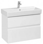 Тумба с умывальником Roca Oleta 80 белый глянец Тумба с умывальником Roca Oleta 80 белый глянец