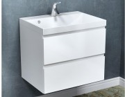 Тумба подвесная Vela Мира 60П под умывальник Classica белая