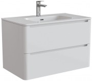 Тумба подвесная Iddis Edifice EDI80W0i95K с умывальником 0108000i28 белый Тумба подвесная Iddis Edifice EDI80W0i95K с умывальником 0108000i28 белый