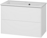 Тумба подвесная Brevita TOY 80 TOY-09080-0102Я белая эмаль Тумба подвесная Brevita TOY 80 TOY-09080-0102Я белая эмаль