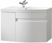 Тумба под умывальник Белюкс Токио НП 80-01 белый глянец, правый Тумба под умывальник Белюкс Токио НП 80-01 белый глянец, правый