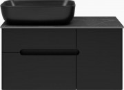 Тумба под умывальник Misty Роял - 80 черный Тумба под умывальник Misty Роял - 80 черный