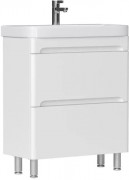 Тумба под умывальник EQUIL Nice 60.2Y (9595) белый матовый Тумба под умывальник EQUIL Nice 60.2Y (9595) белый матовый
