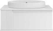 Тумба под умывальник Brevita Savoy 90 подвесная, белая Тумба под умывальник Brevita Savoy 90 подвесная, белая