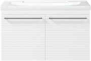 Тумба под умывальник Brevita Catania 100 CAT-01100-074П белая Тумба под умывальник Brevita Catania 100 CAT-01100-074П белая