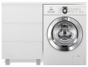 Тумба напольная Эстет Dallas Luxe 130,2x48,2 (3 ящика) с умывальником левая Тумба напольная Эстет Dallas Luxe 130,2x48,2 (3 ящика) с умывальником левая