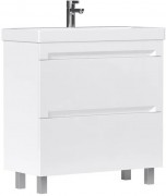 Тумба напольная Equil Corner 80.2Y (9696) белая глянцевая Тумба напольная Equil Corner 80.2Y (9696) белая глянцевая