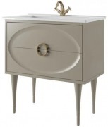 Тумба напольная Caprigo Milano 80 14316-B021ЧЭ серый матовый Тумба напольная Caprigo Milano 80 14316-B021ЧЭ серый матовый