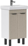Тумба Volna Lotty 50.2D под умывальник Тигода, латте Тумба Volna Lotty 50.2D под умывальник Тигода, латте