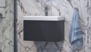Тумба Vigo Edge 600-0-1 под умывальник 9696 графит Тумба Vigo Edge 600-0-1 под умывальник 9696 графит