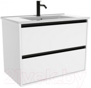 Тумба с умывальником ЗОВ Парма 80 P80LWP0MWMC1B-OL80 (белый матовый) Тумба с умывальником ЗОВ Парма 80 P80LWP0MWMC1B-OL80 (белый матовый)