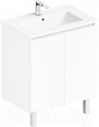 Тумба с умывальником ЗОВ Монови 80 M80LW0LWS-OL80 (белый) Тумба с умывальником ЗОВ Монови 80 M80LW0LWS-OL80 (белый)