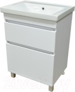 Тумба с умывальником Гамма Р24оФ8/2-У60 Сава-2060 (4812044014587)