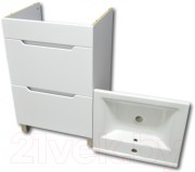 Тумба с умывальником Гамма Р23оФ8 У-55 Атриа-9055