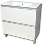 Тумба с умывальником Гамма Люкс 12-У80 Практико-44080 Тумба с умывальником Гамма Люкс 12-У80 Практико-44080
